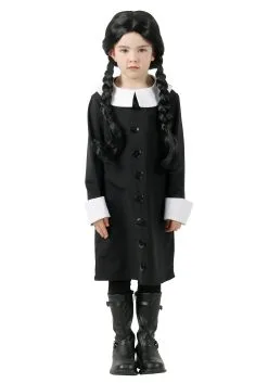 Addams Family Wednesday Addams Kid Costume