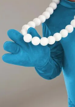 Blue Hungry Hungry Hippos Adult Costume -Halloween Costumes Outlet Store adult blue hungry hungry hippos costume alt 5