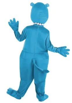 Blue Hungry Hungry Hippos Adult Costume -Halloween Costumes Outlet Store adult blue hungry hungry hippos costume alt 8