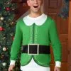 Buddy The Elf Ugly Christmas Sweater For Adults -Halloween Costumes Outlet Store adult buddy the elf ugly christmas sweater 2