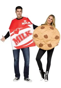 Adult Cookies And Milk Costume