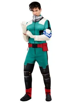 Deku My Hero Academia Izuku Midoriya Costume For Adults -Halloween Costumes Outlet Store adult deku my hero academia izuku midoriya costume alt 3