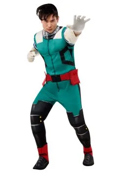 Deku My Hero Academia Izuku Midoriya Costume For Adults -Halloween Costumes Outlet Store adult deku my hero academia izuku midoriya costume alt 4