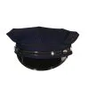 Adult Deluxe 8 Pt. Navy Blue Police Hat