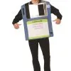 Adult Floppy Disk Costume