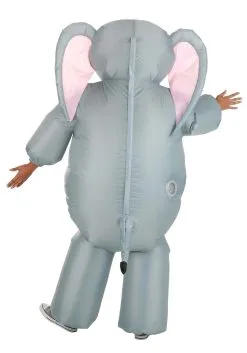 Adult Inflatable Elephant Costume -Halloween Costumes Outlet Store adult inflatable elephant costume alt 1