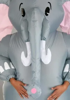 Adult Inflatable Elephant Costume -Halloween Costumes Outlet Store adult inflatable elephant costume alt 3