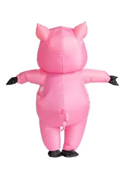 Adult Inflatable Piggy Costume -Halloween Costumes Outlet Store adult inflatable piggy costume alt 1