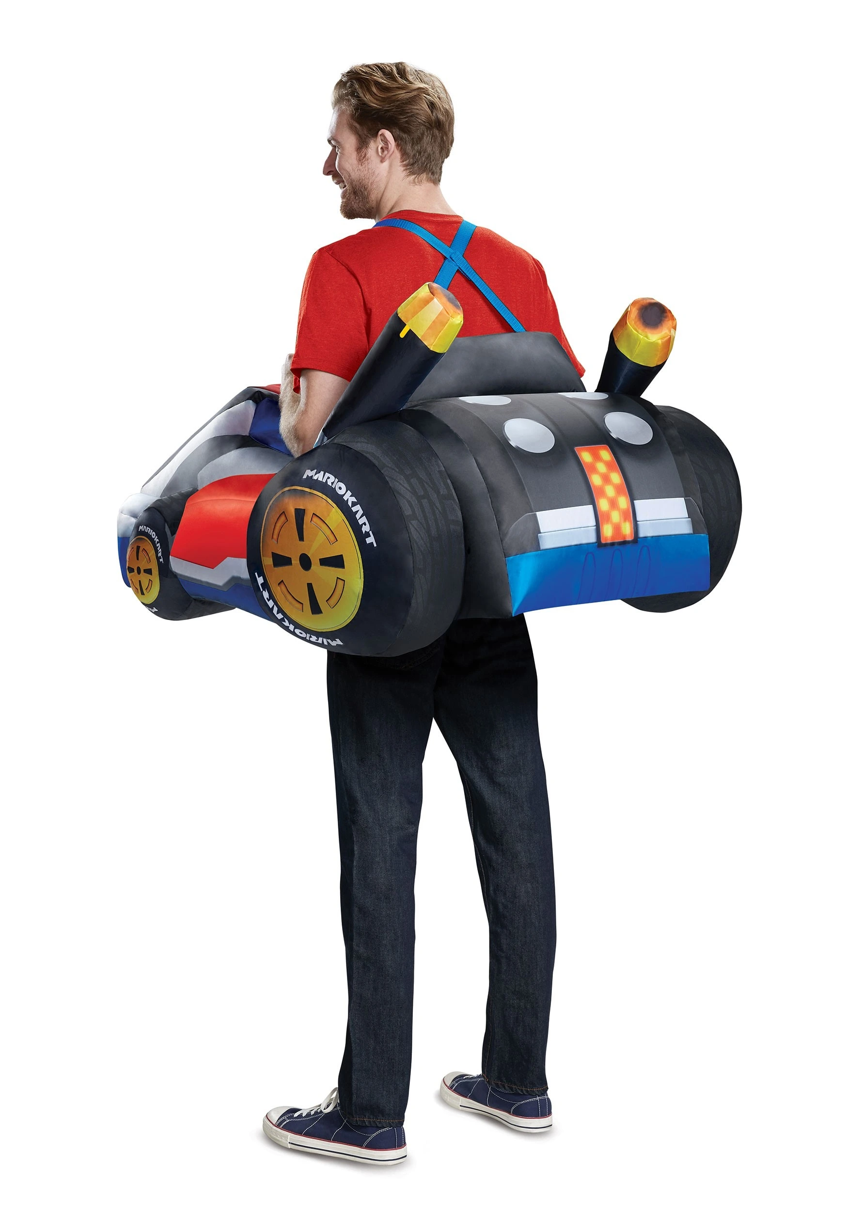 Adult Mario Kart Inflatable Kart Costume 4 Adult Mario Kart Inflatable Kart Costume - Image 2