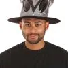 Silver Ovo Top Hat For Adults -Halloween Costumes Outlet Store adult ovo top hat
