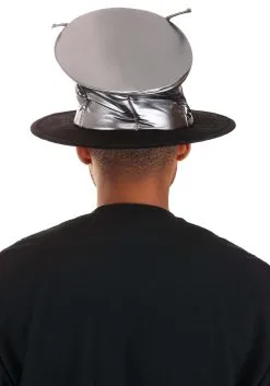Silver Ovo Top Hat For Adults -Halloween Costumes Outlet Store adult ovo top hat alt 1