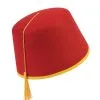 Adult Red Fez Hat
