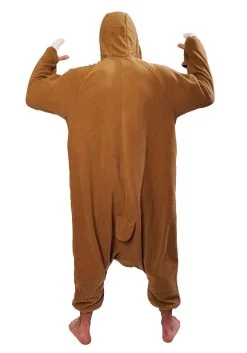 Adult Sloth Kigurumi Pajama Costume -Halloween Costumes Outlet Store adult sloth kigurumi pajama costume2
