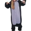 Spooky Black Cat Kigurumi For Adults