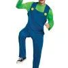 Adult Super Mario Classic Luigi Costume