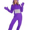 Teletubbies Tinky Winky Jumpsuit Costume For Adults