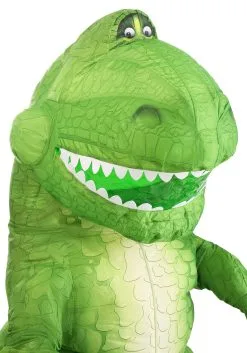 Disney Toy Story Rex Inflatable Costume For Adults -Halloween Costumes Outlet Store adult toy story rex inflatable costume alt 1