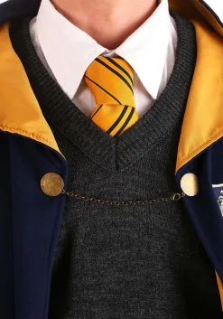 Vintage Harry Potter Hogwarts Hufflepuff Robe -Halloween Costumes Outlet Store adult vintage harry potter hogwarts hufflepuff rob alt 7