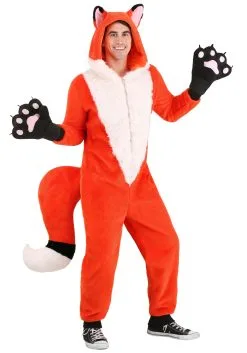 Woodsy Fox Costume For Adults