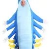 Blue Caterpillar Adult Costume