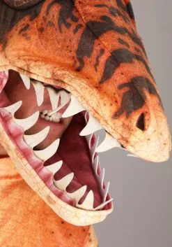 Velociraptor Adult's Costume -Halloween Costumes Outlet Store adults velociraptor costume alt 3