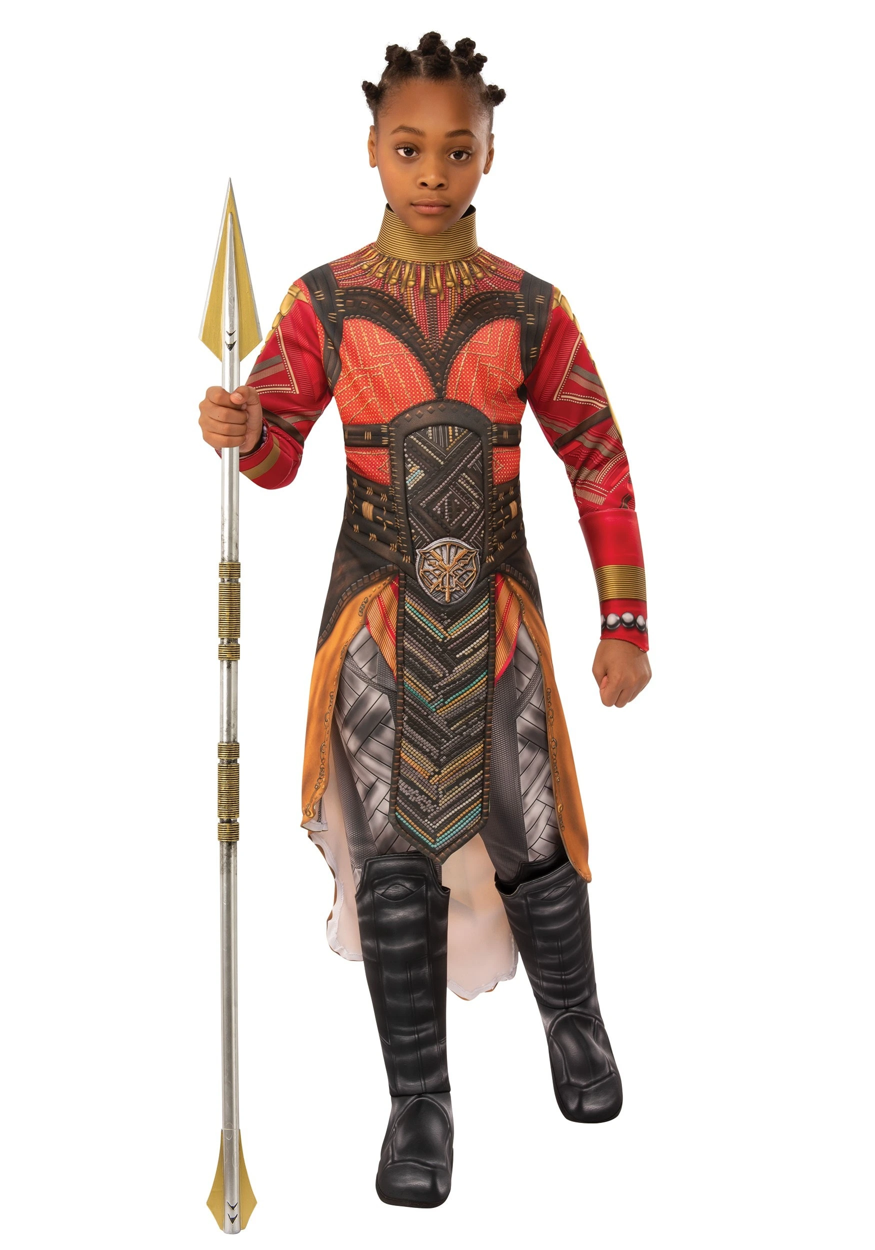 Girls Dora Milaje Okoye Avengers Endgame Costume 3 Girls Dora Milaje Okoye Avengers Endgame Costume