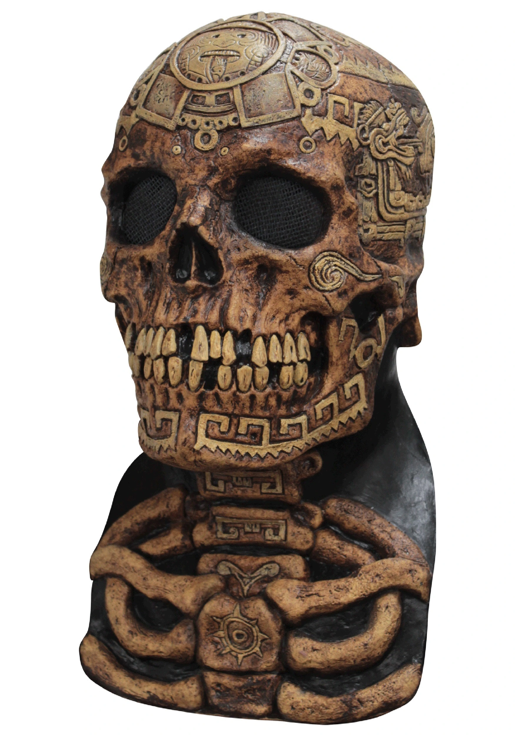 Aztec Skull Mask 3 Aztec Skull Mask