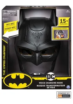 DC Comics Batman Voice Changing Mask With Sound Effects -Halloween Costumes Outlet Store batman voice changing mask w sounds alt 3