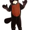 Beaver Mascot Costume For Adults