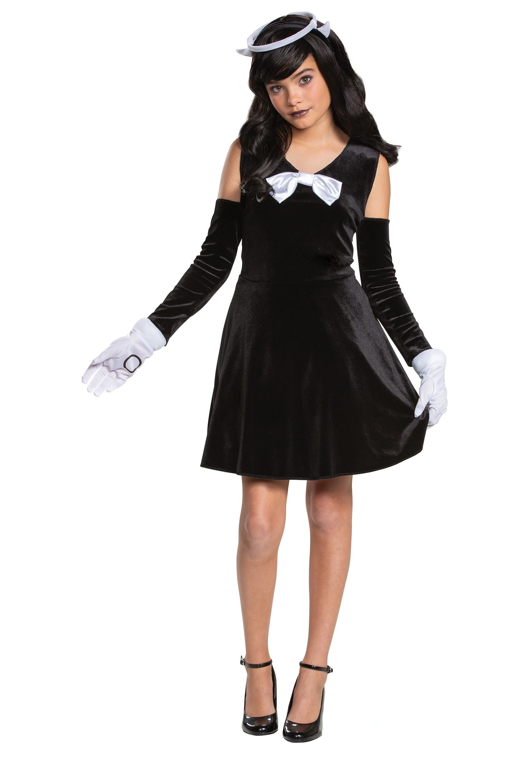 Bendy And The Ink Machine Girls Alice Angel Classic Costume 3 Bendy And The Ink Machine Girls Alice Angel Classic Costume