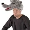 Plush Hat Big Bad Wolf -Halloween Costumes Outlet Store big bad wolf plush hat