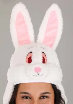 Plush Rabbit Costume Hat -Halloween Costumes Outlet Store big plush rabbit hat alt 1