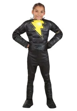 DC Comic Black Adam Deluxe Boy's Costume -Halloween Costumes Outlet Store black adam deluxe kids costume alt 6