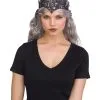 Black Flexible Glitter Crown For Women -Halloween Costumes Outlet Store black flexible glitter crown
