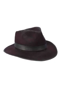 Black Gangster Hat