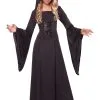 Girl's Deluxe Black Hooded Robe Costume 2 Girl's Deluxe Black Hooded Robe Costume -Halloween Costumes Outlet Store black hooded robe