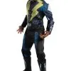 Black Lightning Adult Deluxe Costume 1 Black Lightning Adult Deluxe Costume -Halloween Costumes Outlet Store black lightning adult deluxe costume