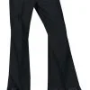 Black Sequin Cuff Disco Pants -Halloween Costumes Outlet Store black sequin cuff disco pants