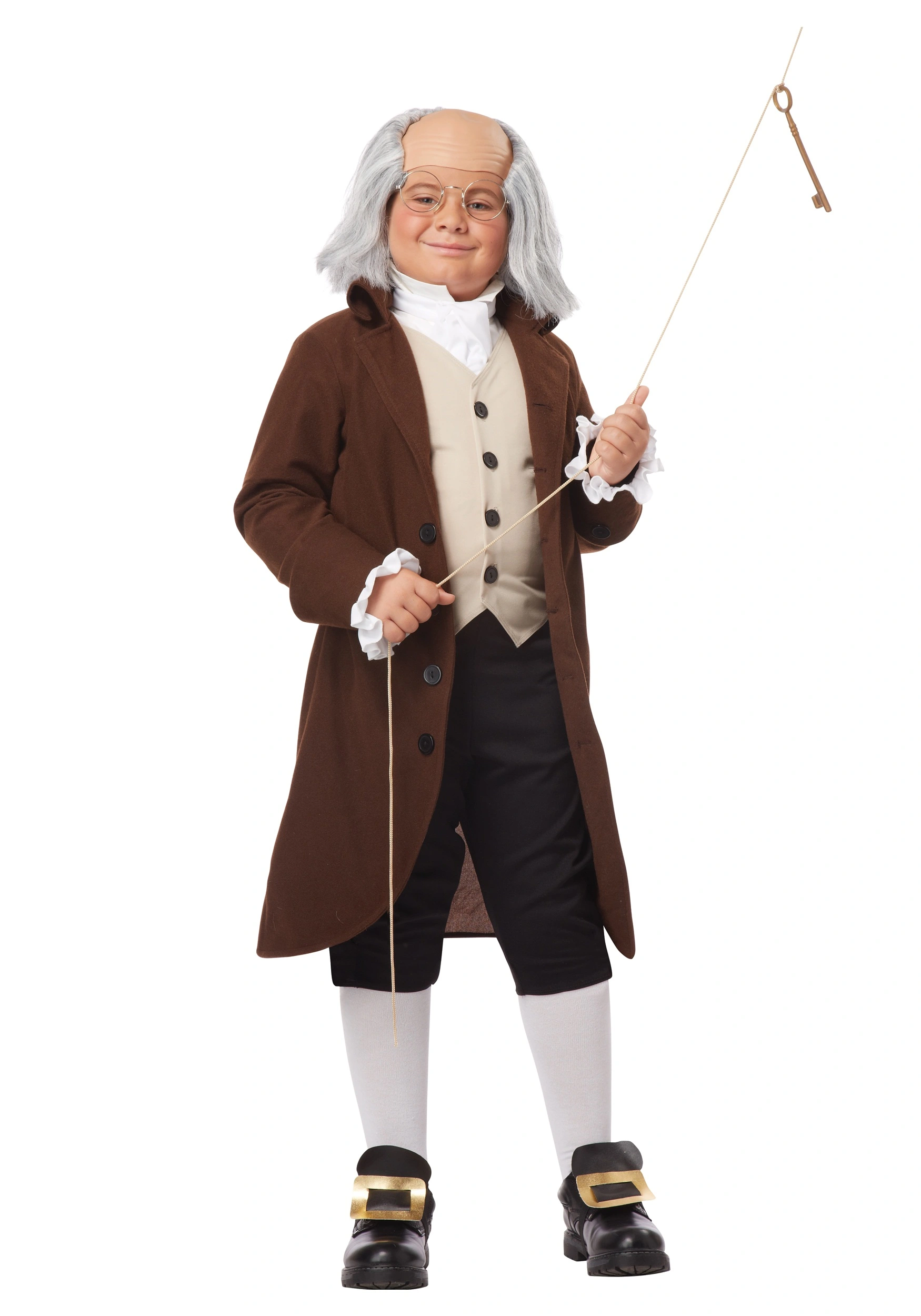 Boys Benjamin Franklin Costume 3 Boys Benjamin Franklin Costume
