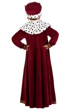 Deluxe King Costume For Boys -Halloween Costumes Outlet Store boys deluxe king costume alt 1