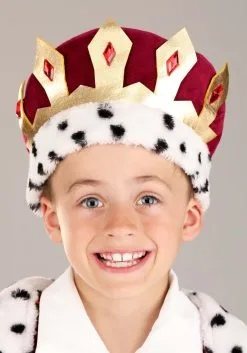 Deluxe King Costume For Boys -Halloween Costumes Outlet Store boys deluxe king costume alt 2