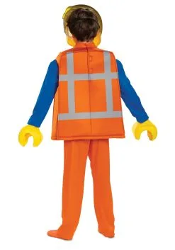 LEGO Movie 2 Boys Emmet Deluxe Costume -Halloween Costumes Outlet Store boys lego movie 2 emmet deluxe costume back