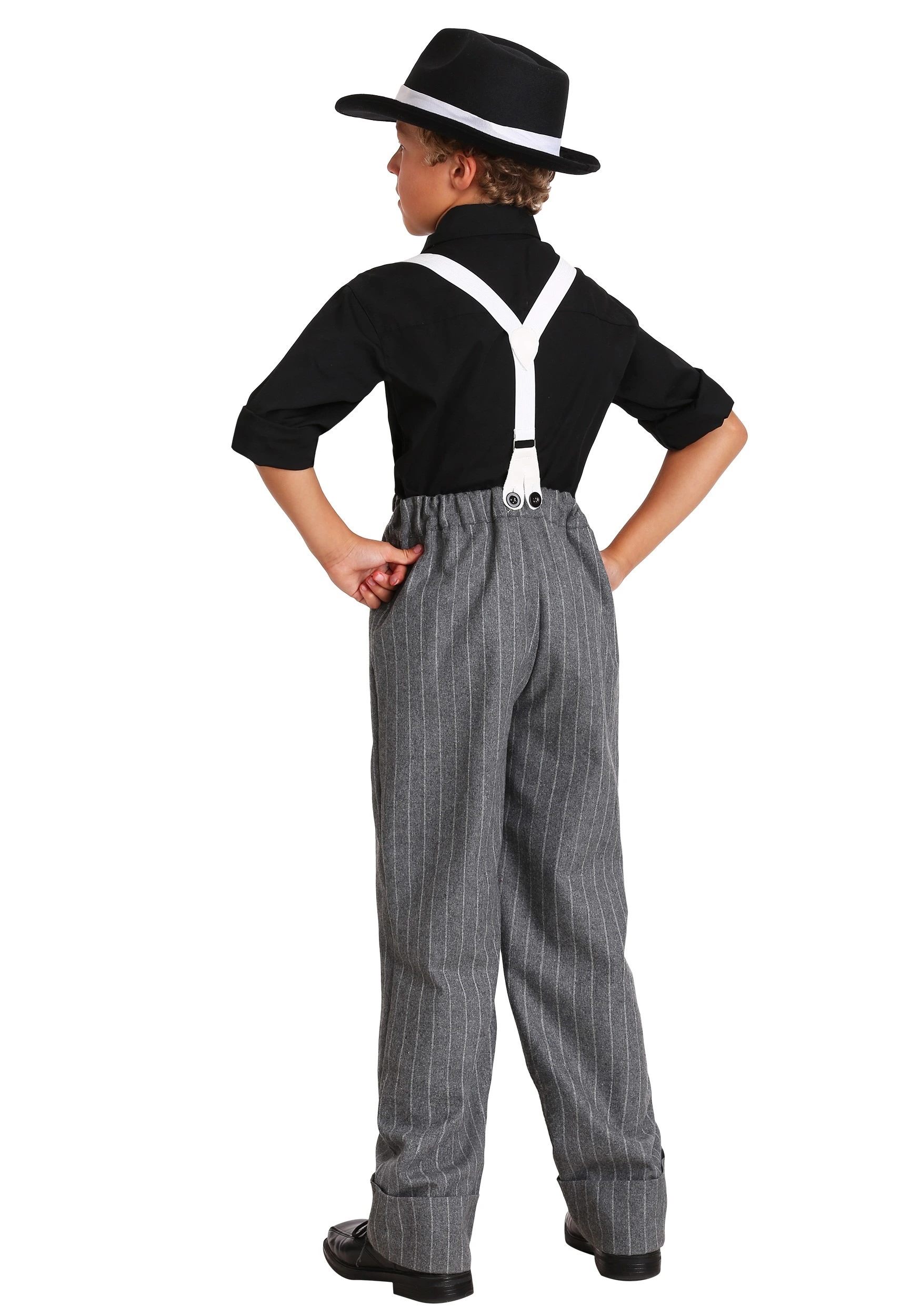 Boy's Mafia Underboss Costume 4 Boy's Mafia Underboss Costume - Image 2