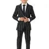 Boys Glow In The Dark Oversized Pinstripe Suit