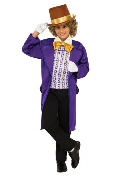 Willy Wonka Costume For Boys