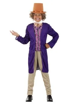 Willy Wonka Costume For Boys