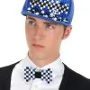 Bricky Blocks Blue Snapback Hat -Halloween Costumes Outlet Store bricky blocks blue snapback hat
