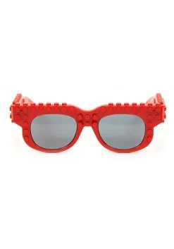 Red Bricky Blocks Glasses 9 Red Bricky Blocks Glasses -Halloween Costumes Outlet Store bricky blocks glasses red alt 2