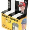 Bricky Blocks Plastic Brick Kit Black & White