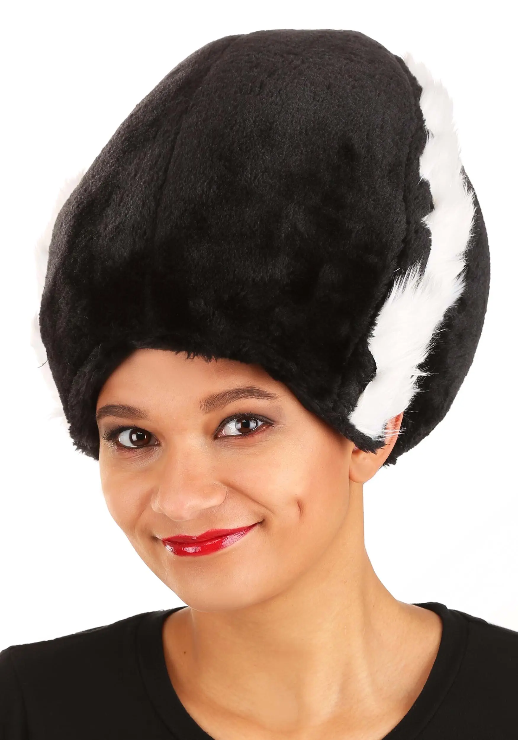 Plush Bride Of Frankenstein Costume Hat 6 Plush Bride Of Frankenstein Costume Hat - Image 4